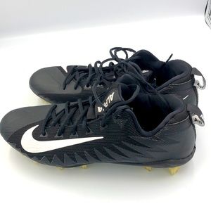 Nike Alpha Menace Pro Low Football Cleat Size 13 Black/White
